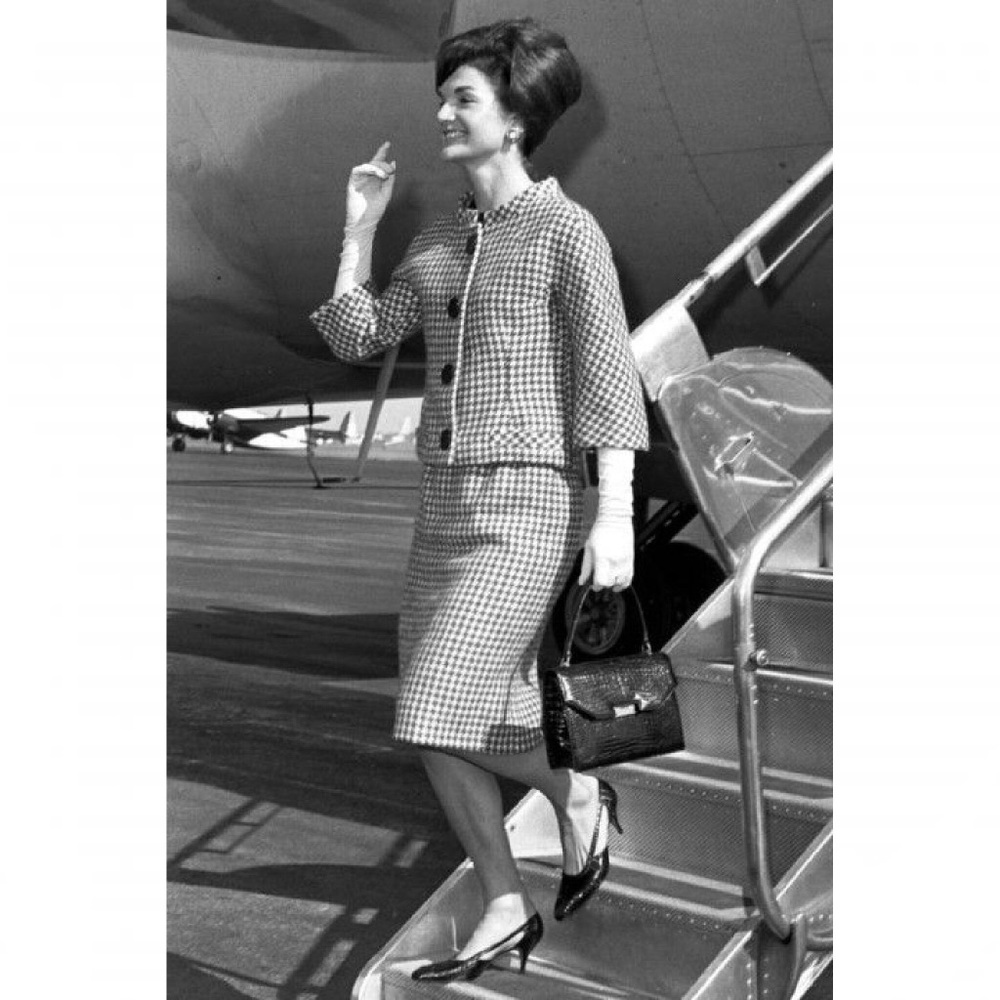 Vintage Button Jacket - Jacqueline Kennedy Style